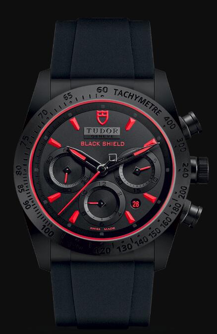 Tudor FASTRIDER BLACK SHIELD M42000CR-0001 Replica Watch